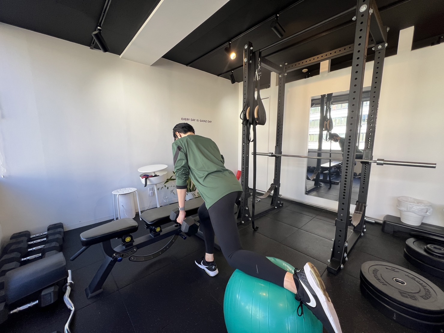 gainz gymでトレーニング納め gainzgym